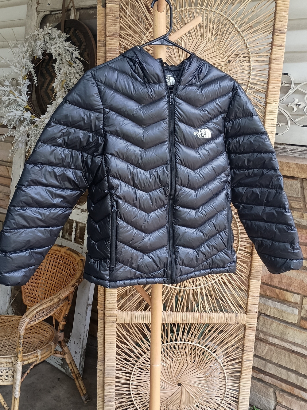 The North Face Kids' Black Lightweight Packable Down Jacket